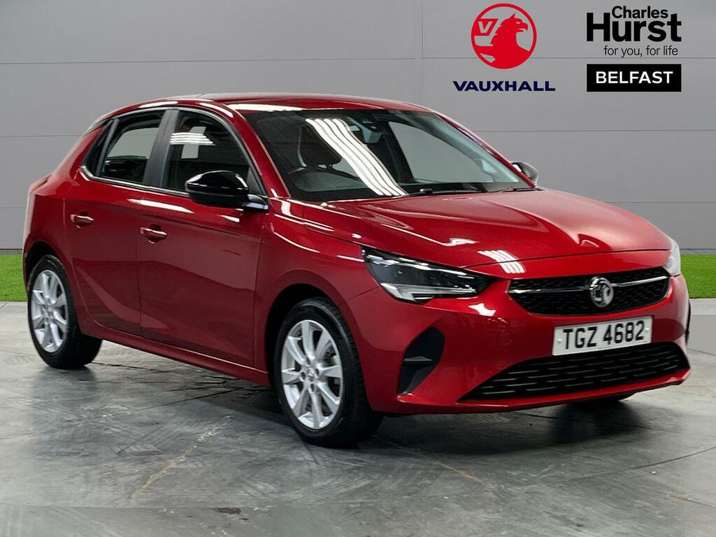 Compare Vauxhall Corsa 1.2 Se TGZ4682 Red