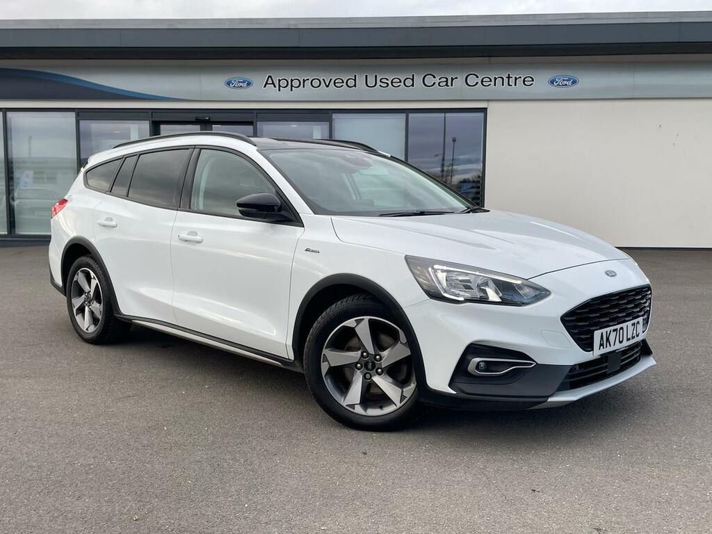 Compare Ford Focus 1.0 Ecoboost Hybrid Mhev 125 Active Edition AK70LZC White