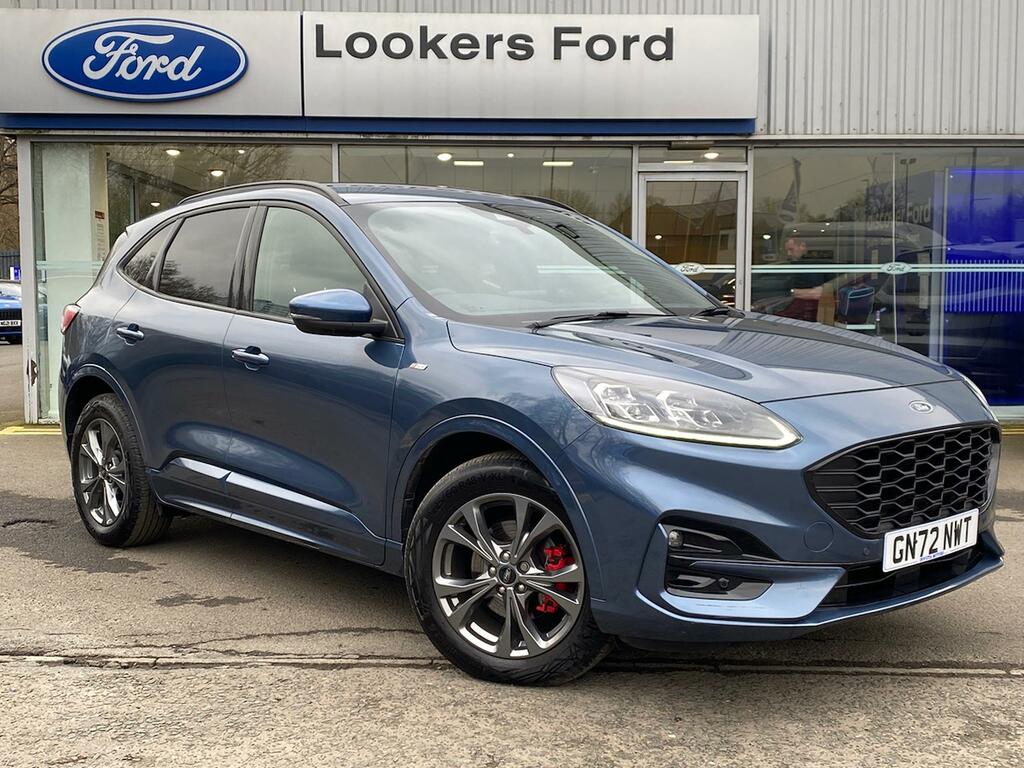 Compare Ford Kuga 2.5 Fhev St-line Edition Cvt GN72NWT Blue