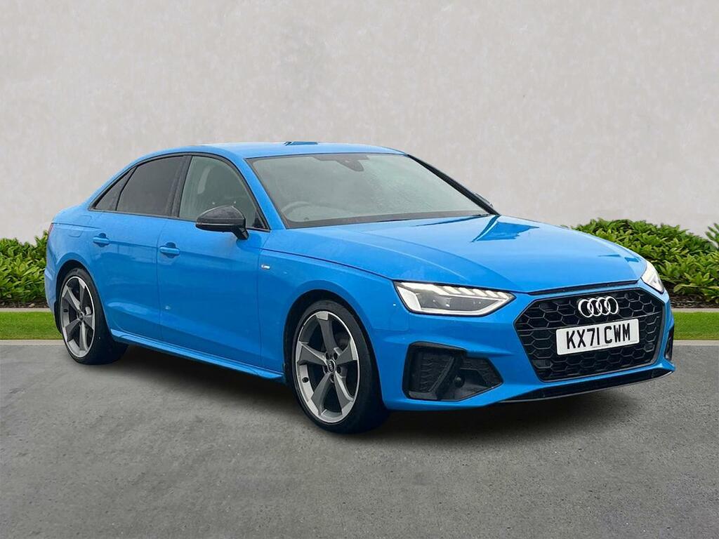 Compare Audi A4 35 Tfsi Black Edition KX71CWM Blue