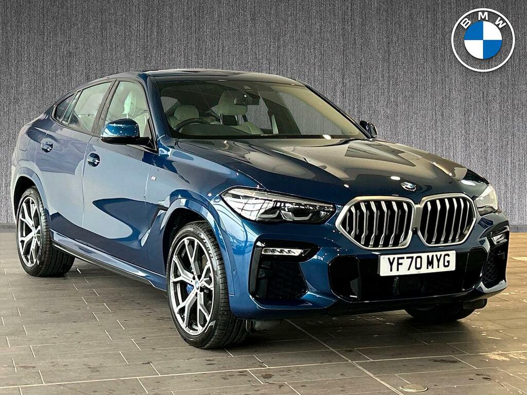 Compare BMW X6 X6 Xdrive30d M Sport Mhev YF70MYG Blue