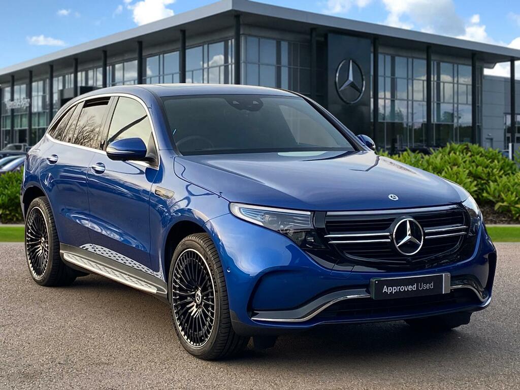 Compare Mercedes-Benz EQC Eqc 400 300Kw Amg Line Premium Plus 80Kwh GV73AAE Blue