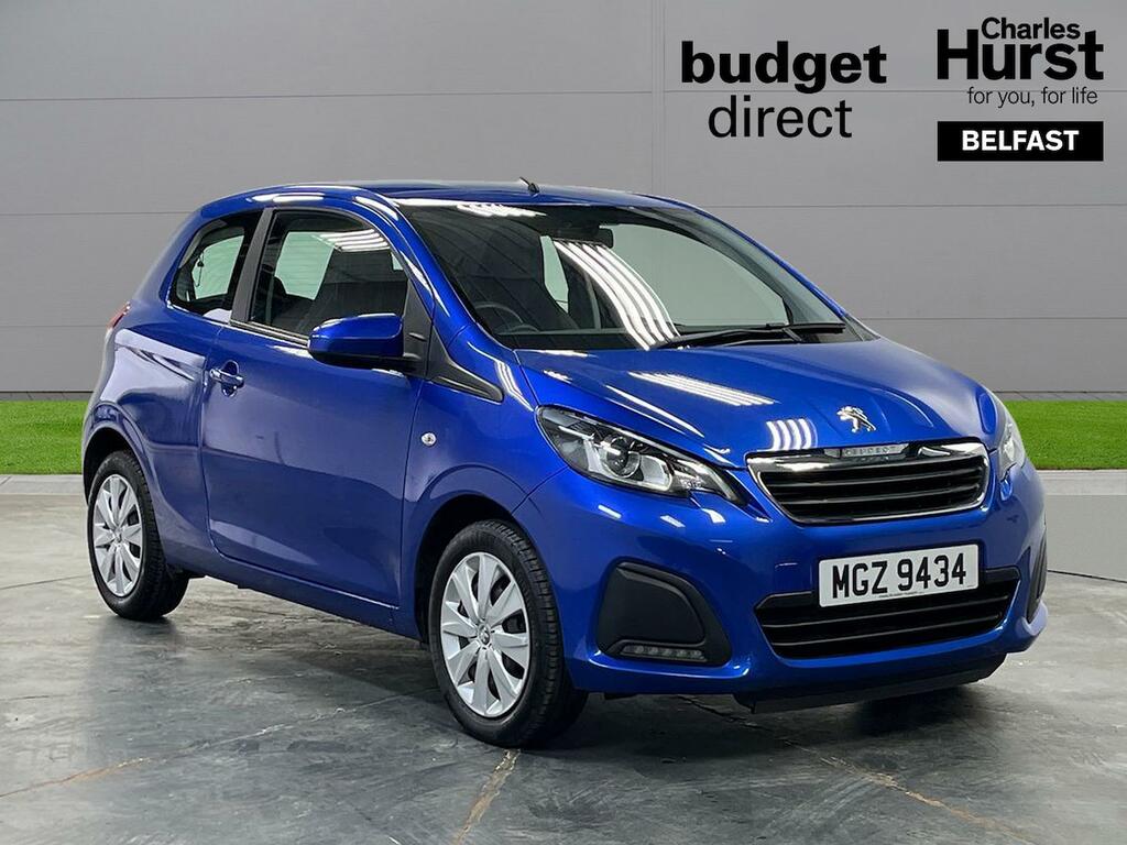 Compare Peugeot 108 1.0 72 Active MGZ9434 Blue