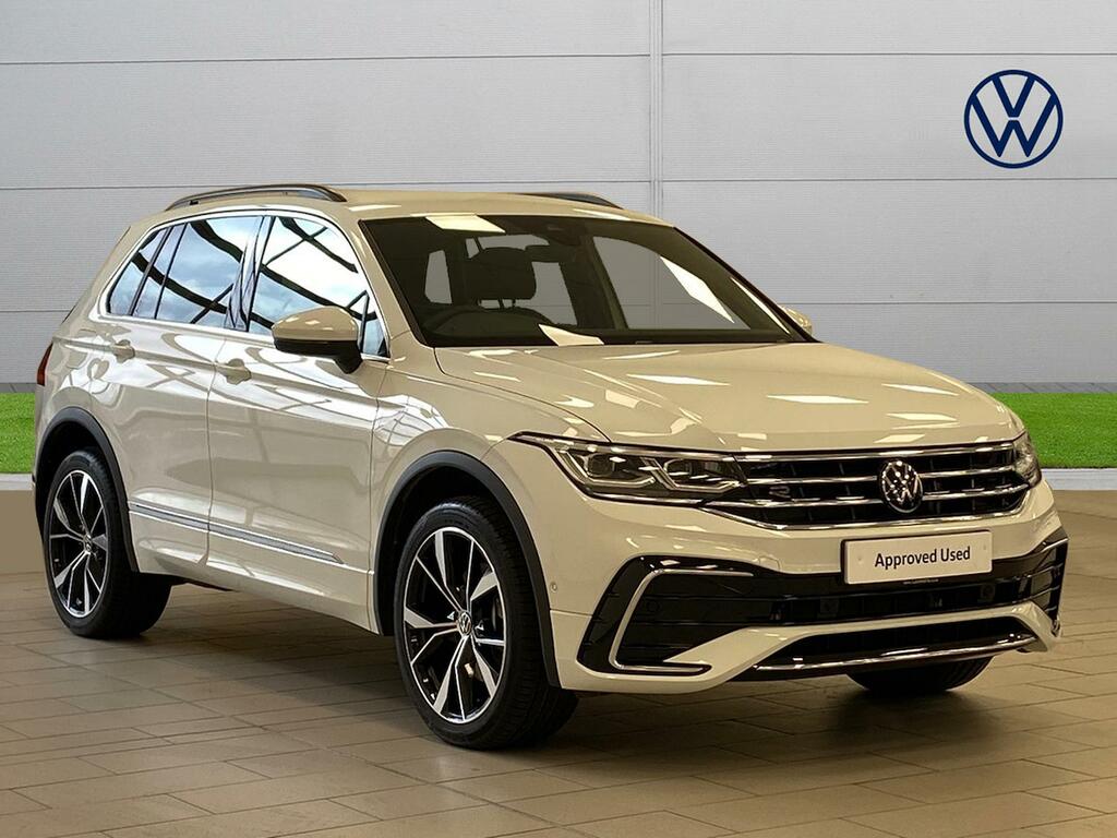 Compare Volkswagen Tiguan 1.4 Tsi Ehybrid R-line Dsg ND73OOY White
