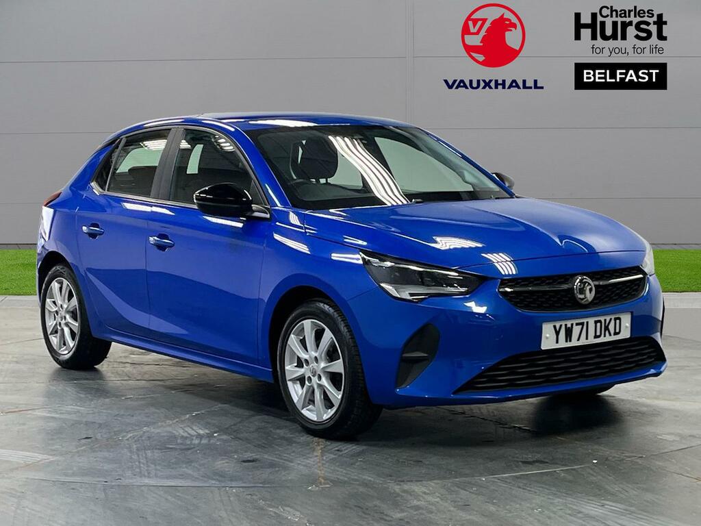 Compare Vauxhall Corsa 1.2 Se Edition YW71DKD Blue