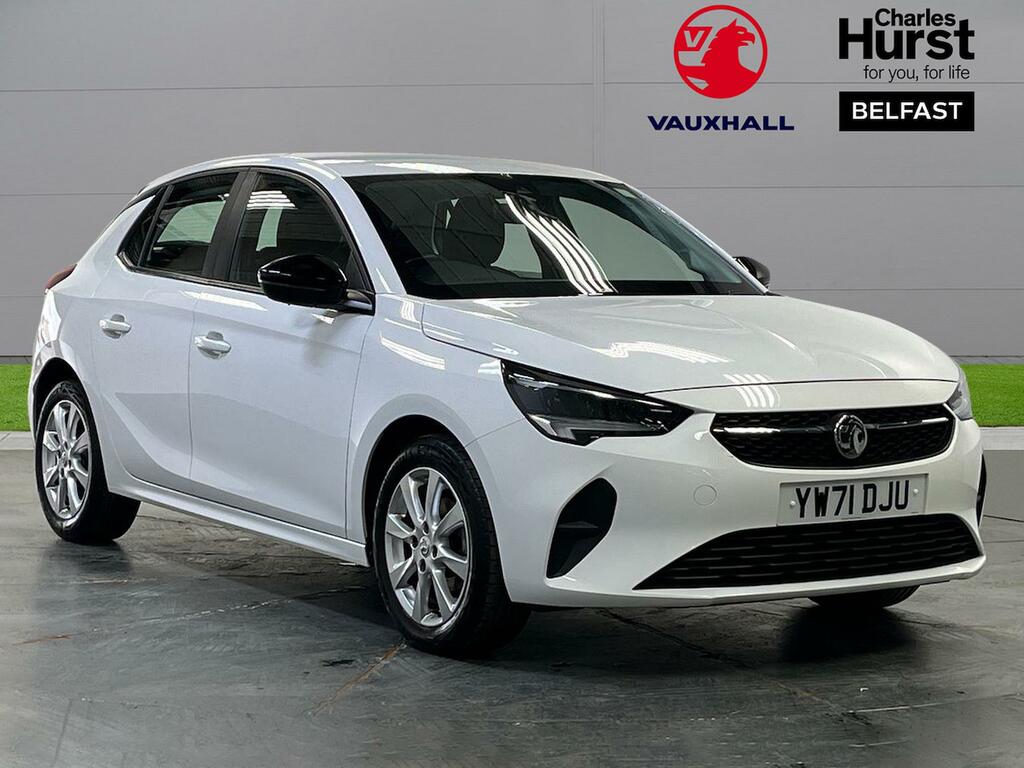 Compare Vauxhall Corsa 1.2 Se Edition YW71DJU White