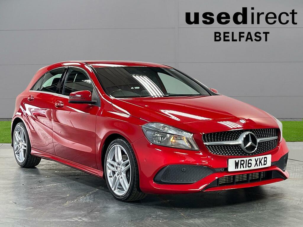 Compare Mercedes-Benz A Class A 180 D Amg Line Executive WR16XKB Red