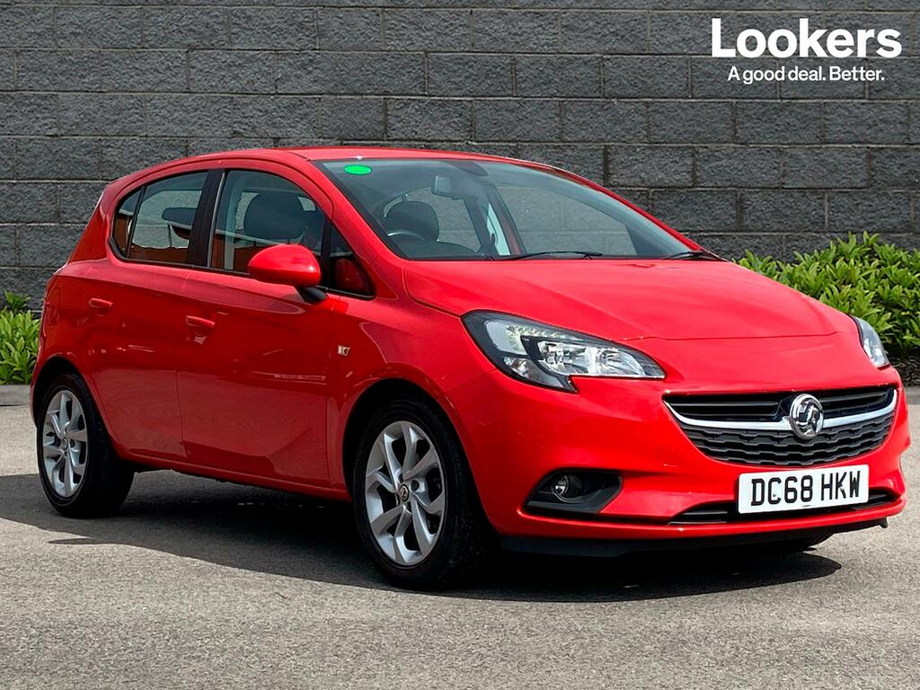 Compare Vauxhall Corsa 1.4 75 Energy Ac DC68HKW Red