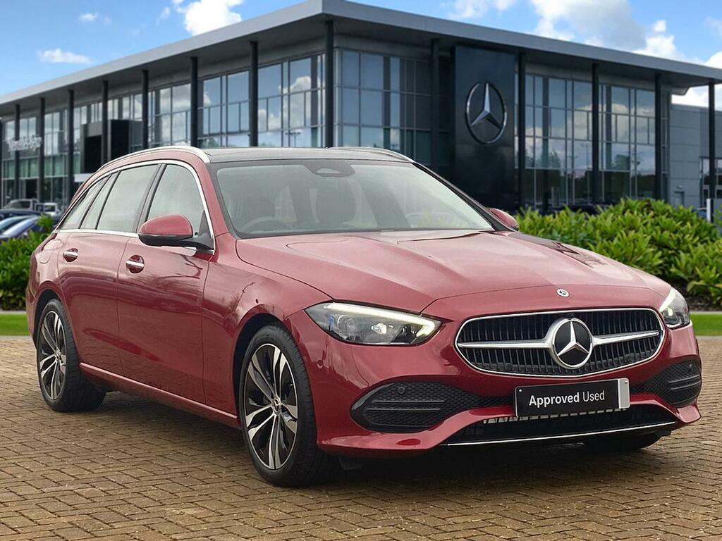 Compare Mercedes-Benz C Class C200 Exclusive Luxury 9G-tronic KW73JZC Red