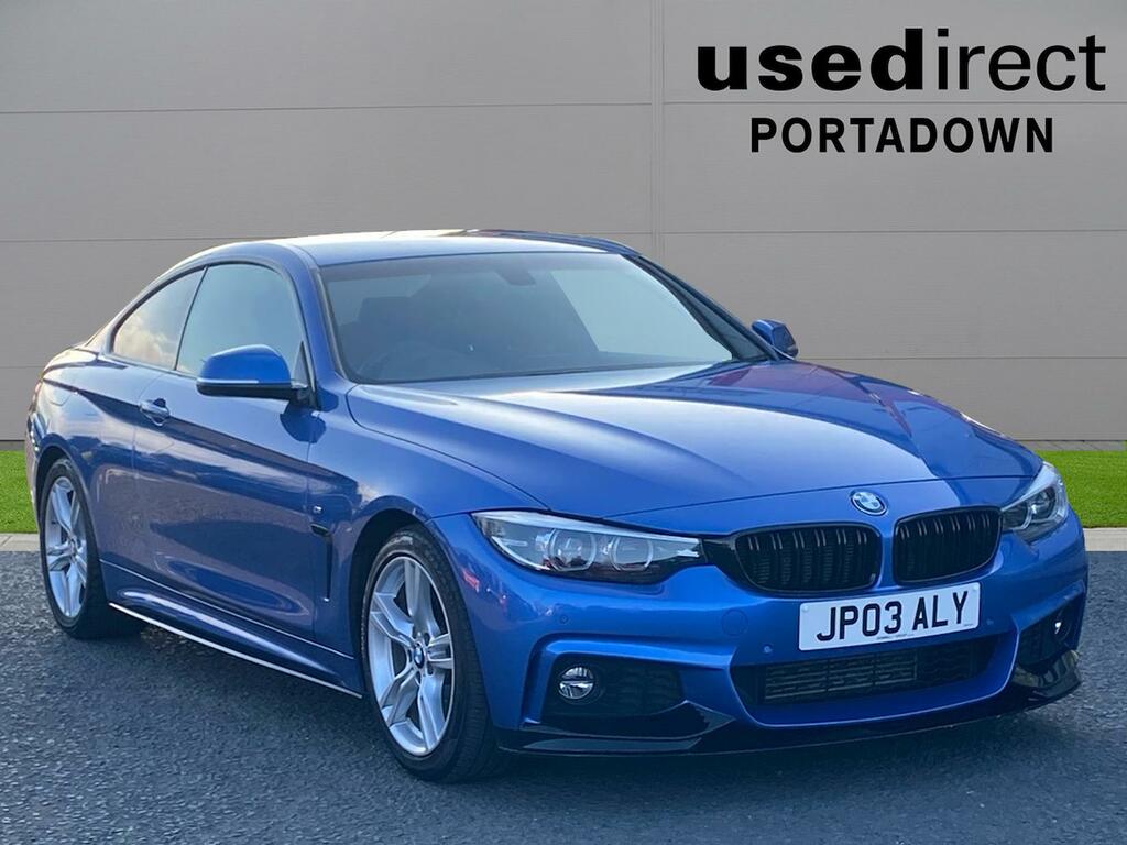 Compare BMW 4 Series 420D 190 M Sport Professional Media JP03ALY Blue