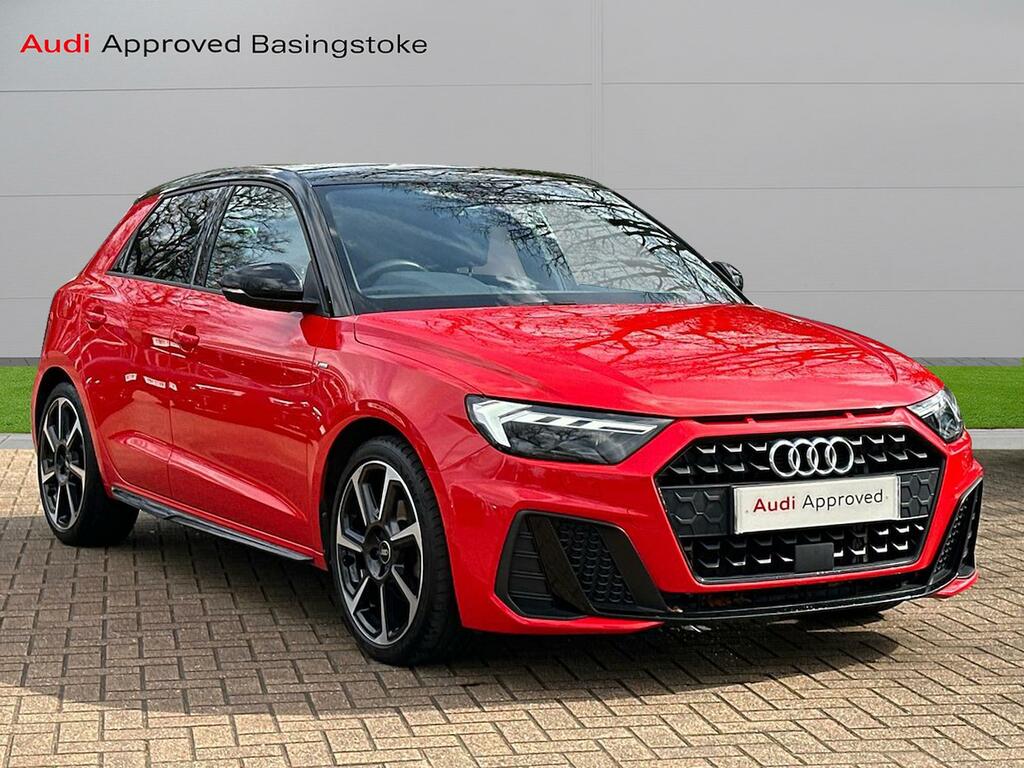 Compare Audi A1 30 Tfsi 110 Black Edition S Tronic RO71NKX Red