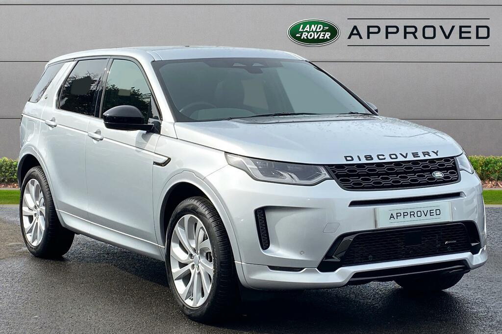Compare Land Rover Discovery Sport 1.5 P300e R-dynamic Hse 5 Seat KW72OXU Silver