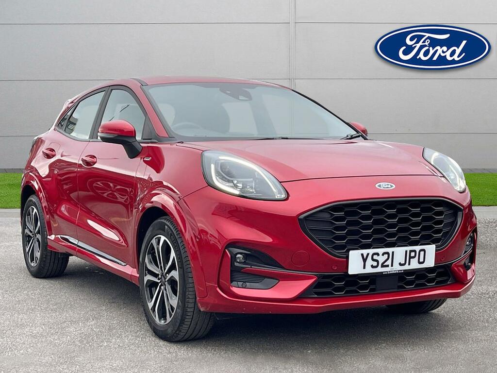 Compare Ford Puma 1.0 Ecoboost St-line YS21JPO Red