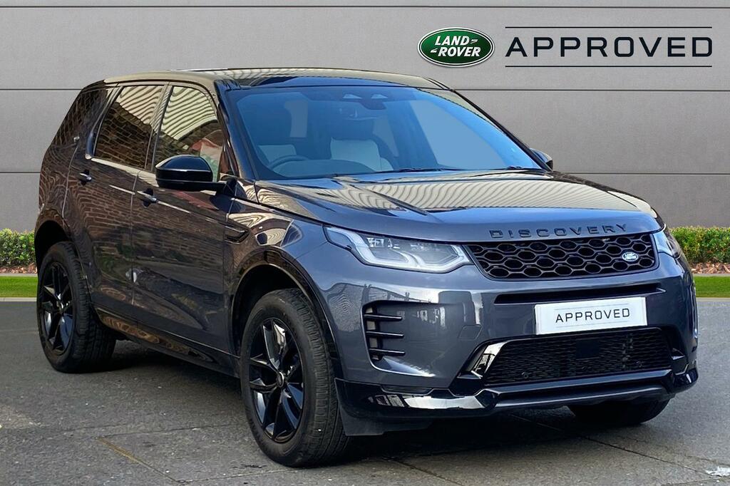 Compare Land Rover Discovery Sport 1.5 P300e Dynamic Se 5 Seat LC73OSV Blue