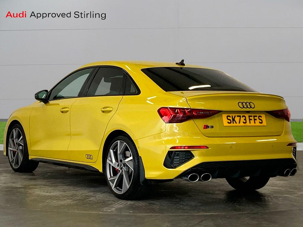 Compare Audi A3 S3 Tfsi Black Edition Quattro S Tronic SK73FFS Yellow