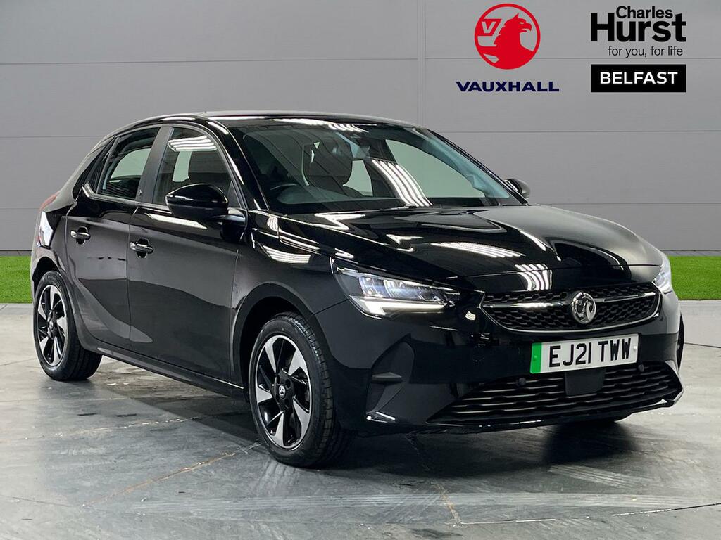 Compare Vauxhall Corsa-e 100Kw Se Nav Premium 50Kwh 7.4Kwch EJ21TWW Black