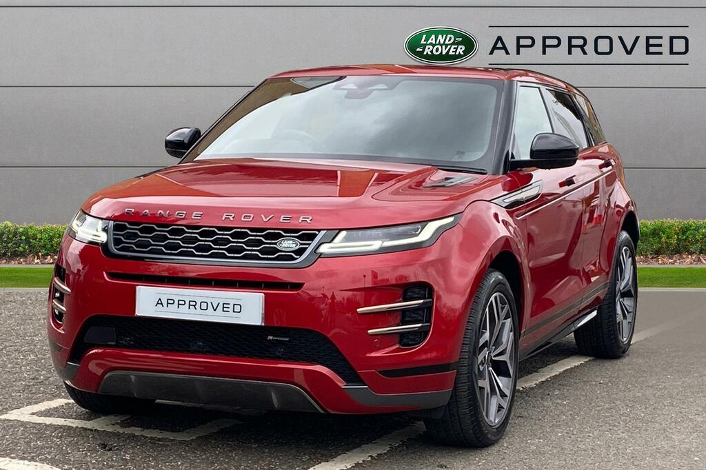Compare Land Rover Range Rover Evoque 2.0 D200 R-dynamic Hse KR22NHT Red