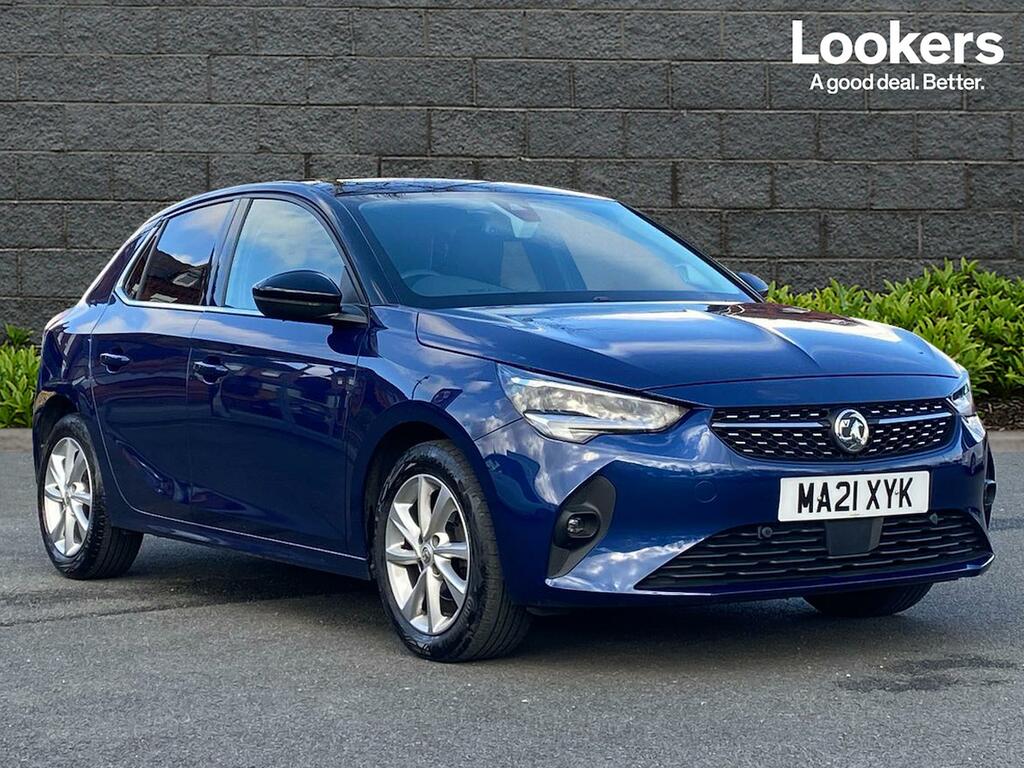 Compare Vauxhall Corsa 1.2 Elite MA21XYK Blue