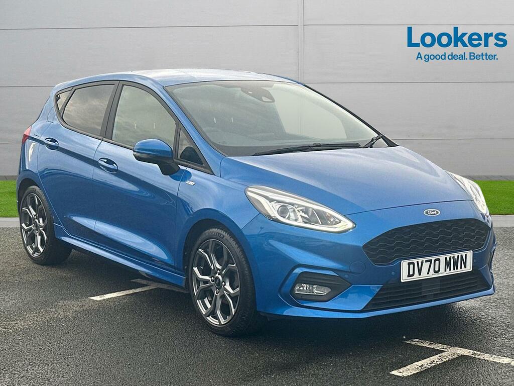 Compare Ford Fiesta 1.0 Ecoboost 95 St-line Edition DV70MWN Blue