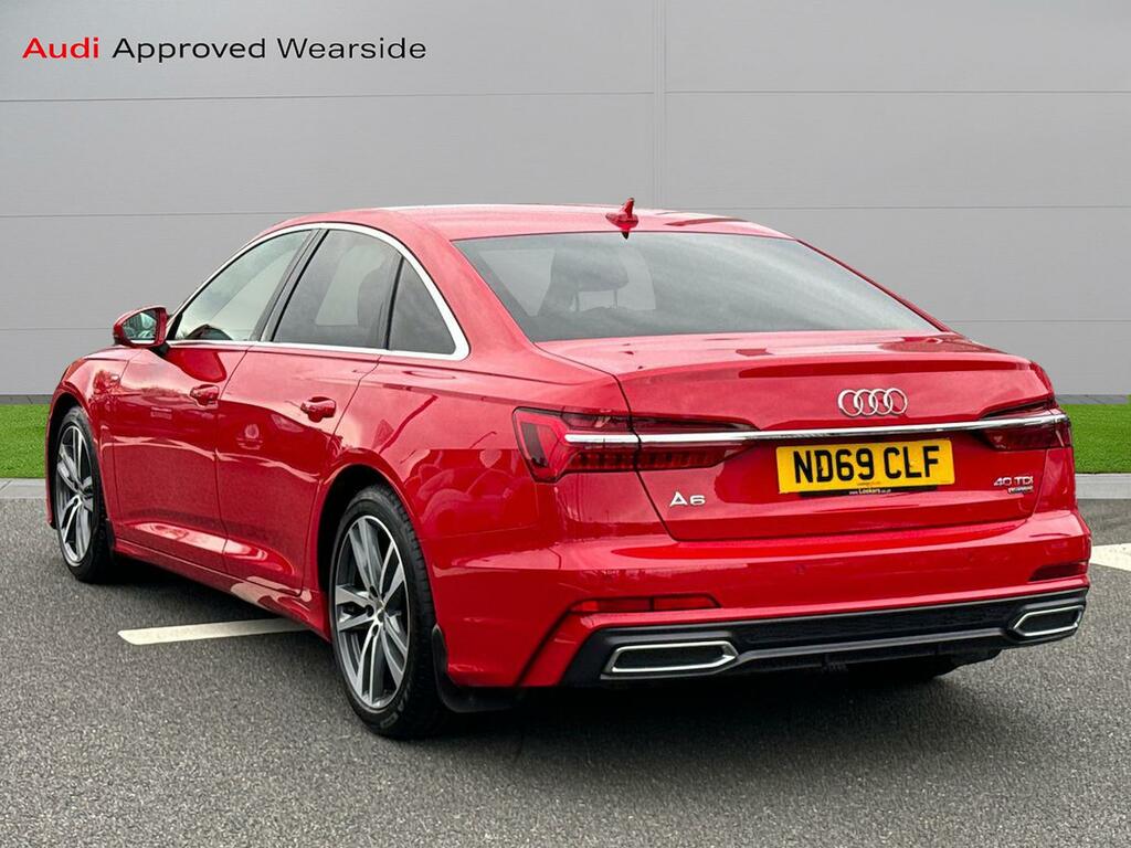 Compare Audi A6 40 Tdi Quattro S Line S Tronic ND69CLF Red