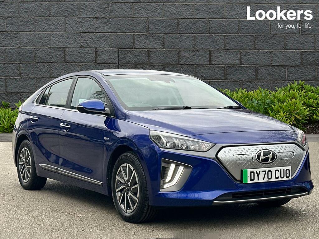 Compare Hyundai Ioniq 100Kw Premium 38Kwh DY70CUO Blue