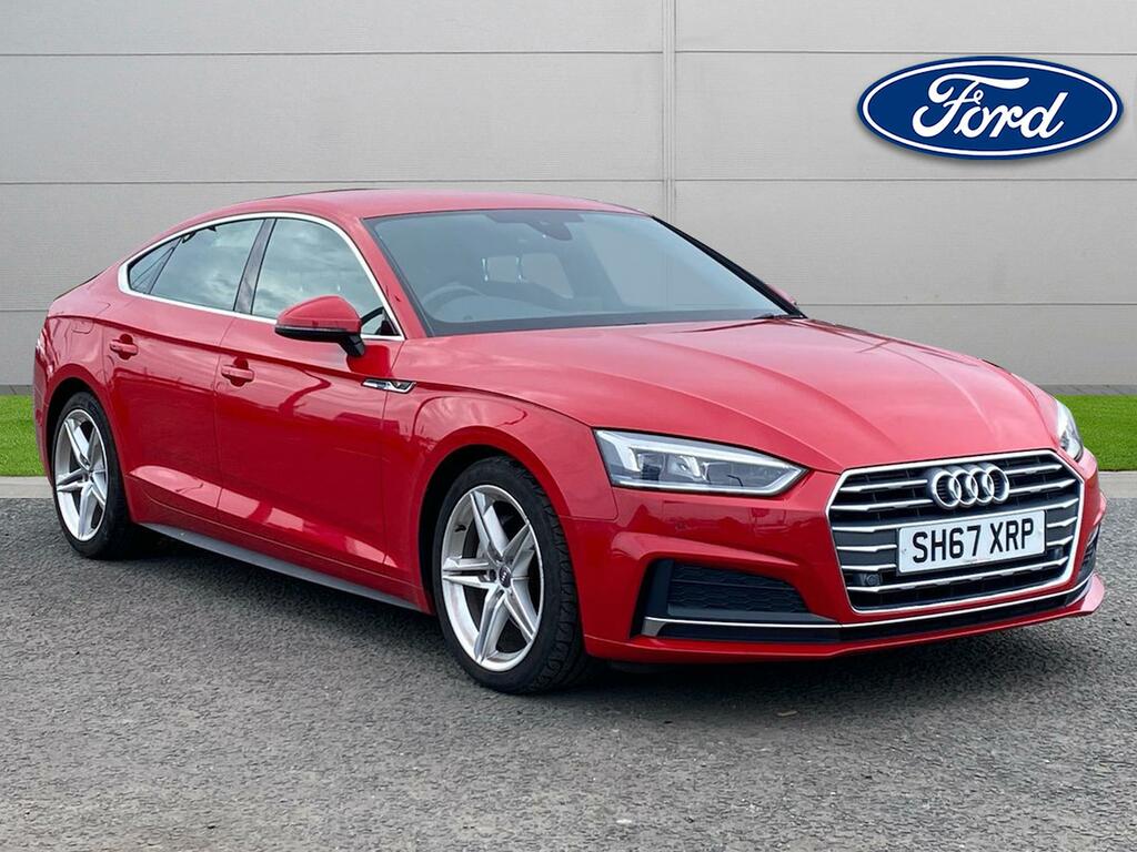 Compare Audi A5 2.0 Tdi Ultra S Line S Tronic SH67XRP Red