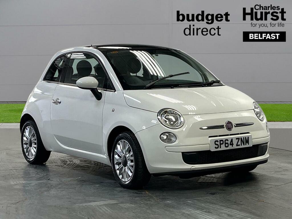 Compare Fiat 500 1.2 Lounge Start Stop SP64ZNM White