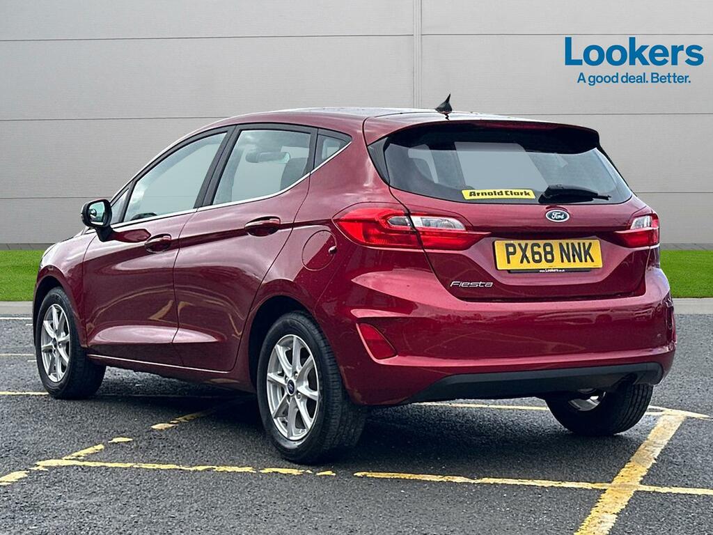 Compare Ford Fiesta 1.1 Zetec PX68NNK Red