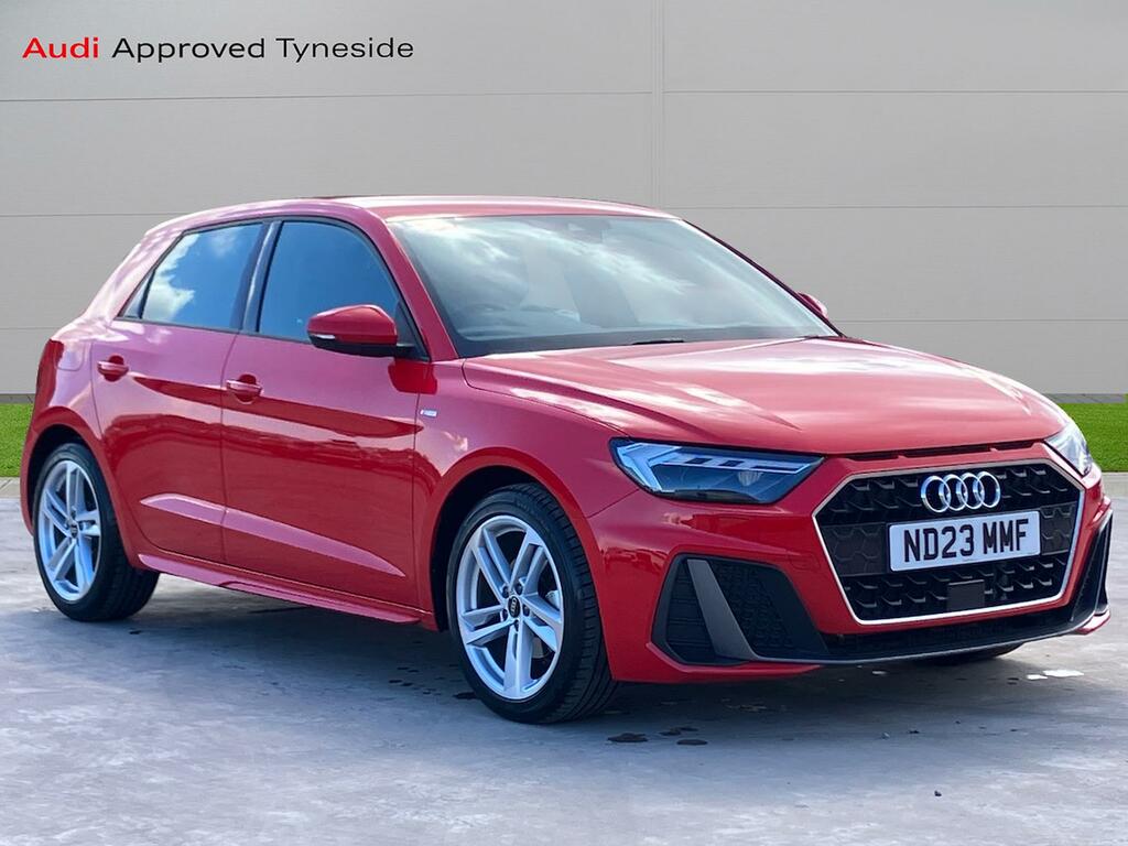 Compare Audi A1 30 Tfsi 110 S Line ND23MMF Red