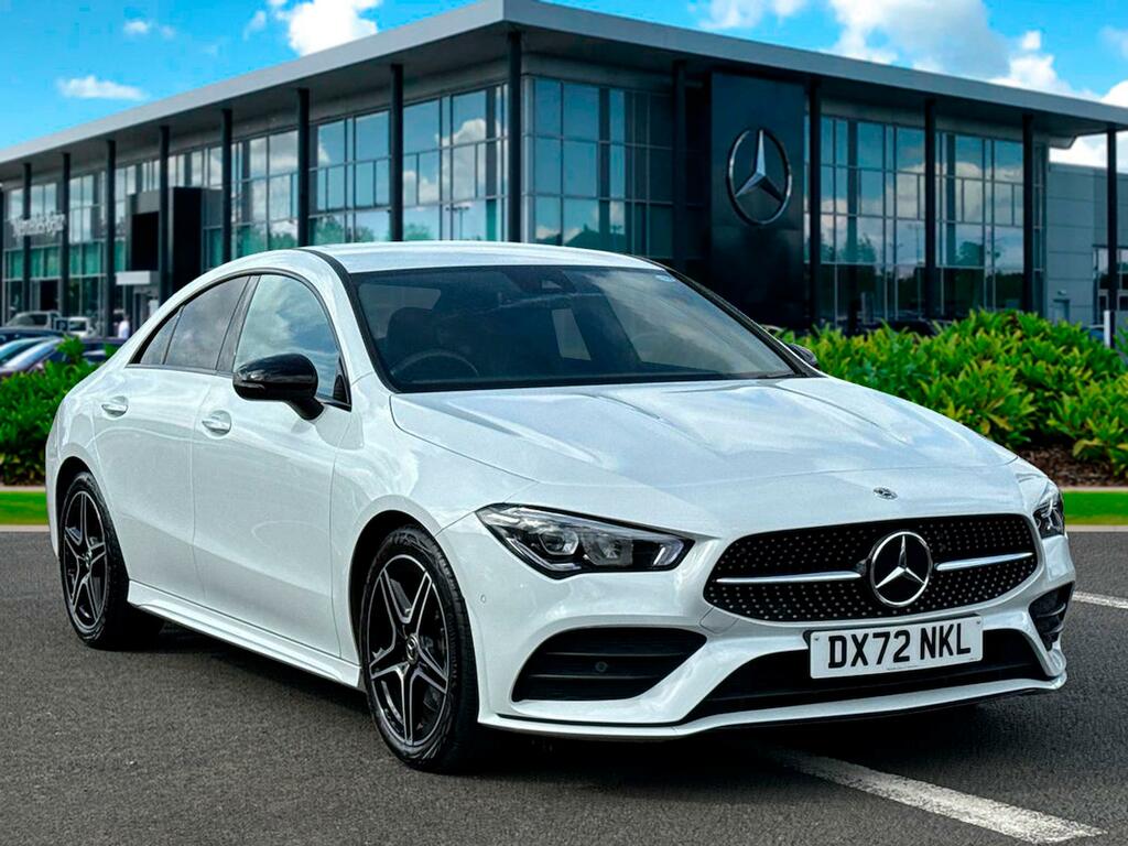 Compare Mercedes-Benz CLA Class Cla 200 Amg Line Executive Tip DX72NKL White