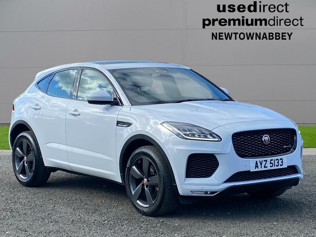 Compare Jaguar E-Pace 2.0D Chequered Flag Edition AYZ5133 White