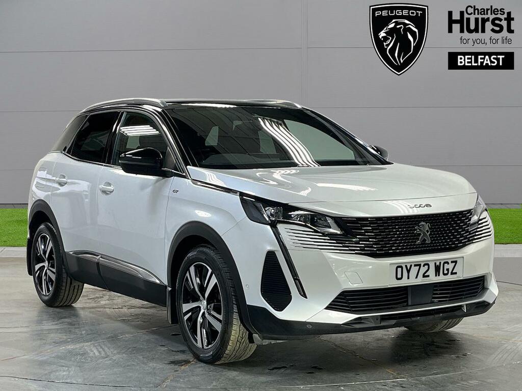 Compare Peugeot 3008 1.5 Bluehdi Gt OY72WGZ White