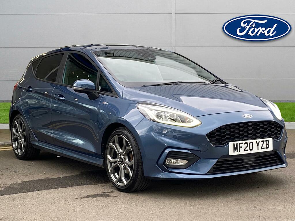 Compare Ford Fiesta 1.0 Ecoboost 125 St-line Navigation MF20YZB Blue