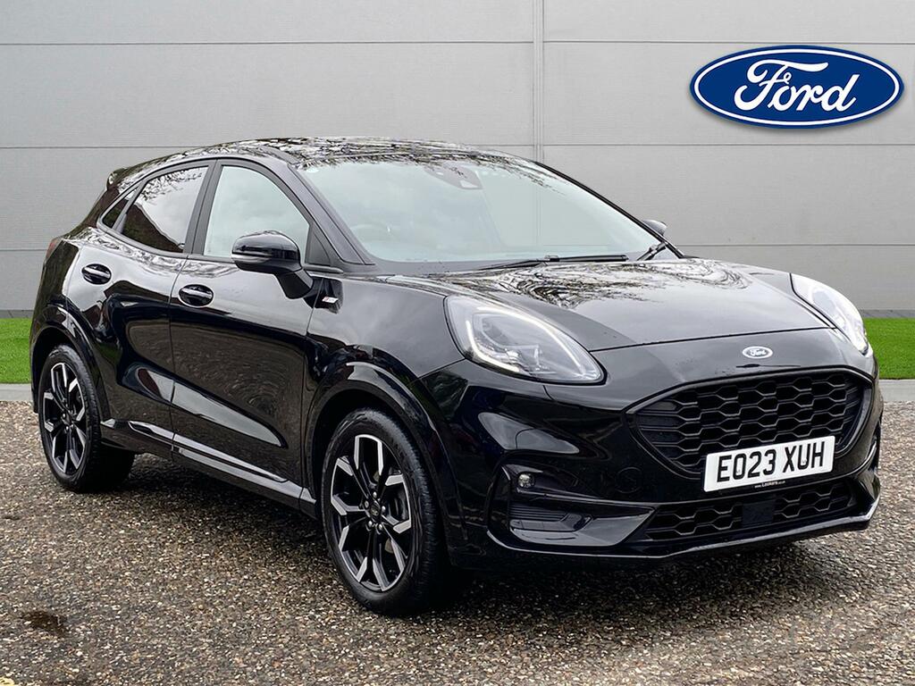 Compare Ford Puma 1.0 Ecoboost Hybrid Mhev St-line X Dct EO23XUH Black