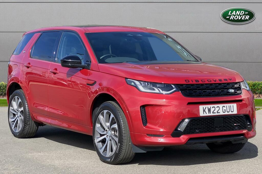 Compare Land Rover Discovery Sport 2.0 D200 R-dynamic Hse KW22GUU Red