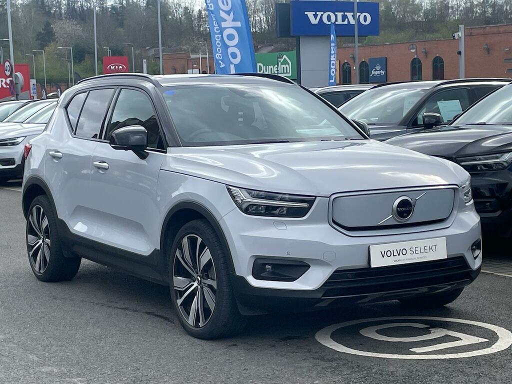 Compare Volvo XC40 P8 First Edition Awd YE21GUR Silver