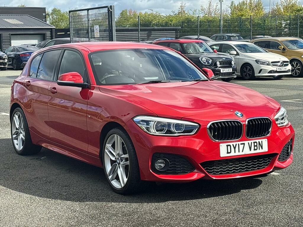 Compare BMW 1 Series 120D Xdrive M Sport Nav Step DY17VBN Red