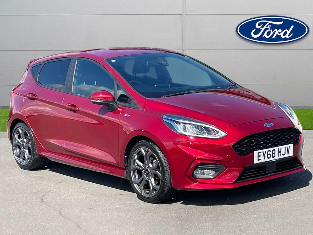Compare Ford Fiesta 1.0 Ecoboost 125 St-line EY68HJV Red