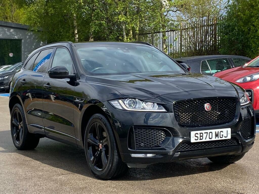 Compare Jaguar F-Pace 2.0D 180 Chequered Flag Awd SB70MGJ Black