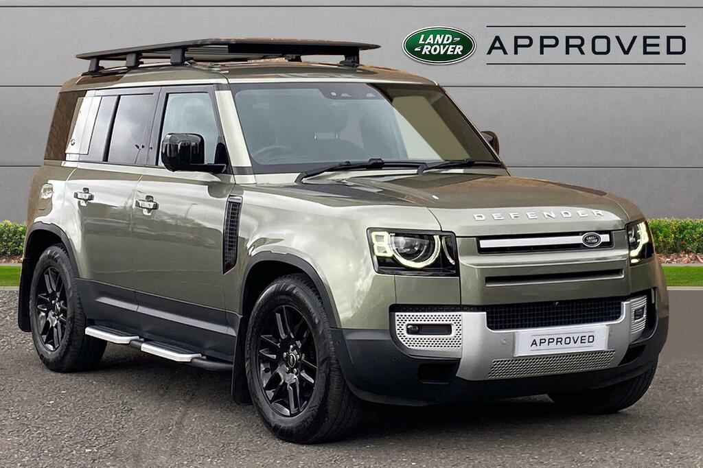 Compare Land Rover Defender 110 3.0 D250 Hse 110 SC22UCF Green