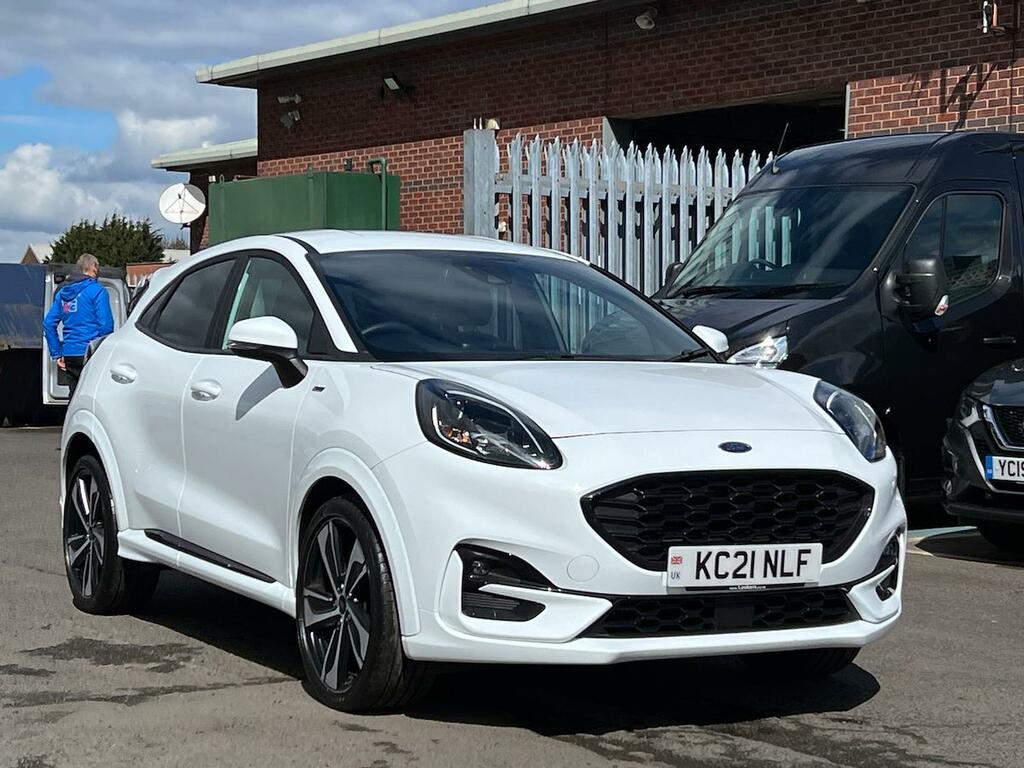 Compare Ford Puma 1.0 Ecoboost St-line X KC21NLF White