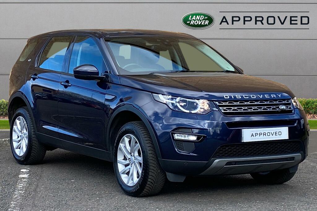 Compare Land Rover Discovery Sport 2.0 Si4 240 Se Tech SH68KNM Blue