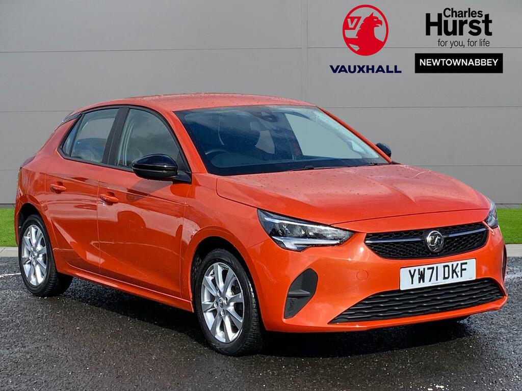 Compare Vauxhall Corsa 1.2 Se Edition YW71DKF Orange