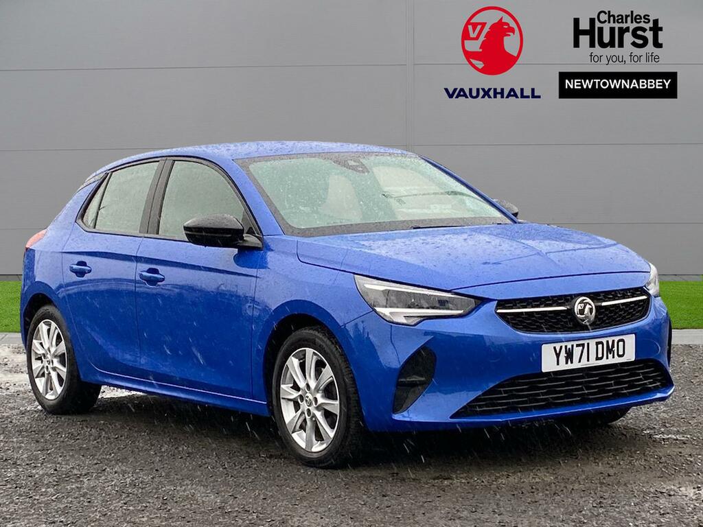 Compare Vauxhall Corsa 1.2 Se Edition YW71DMO Blue