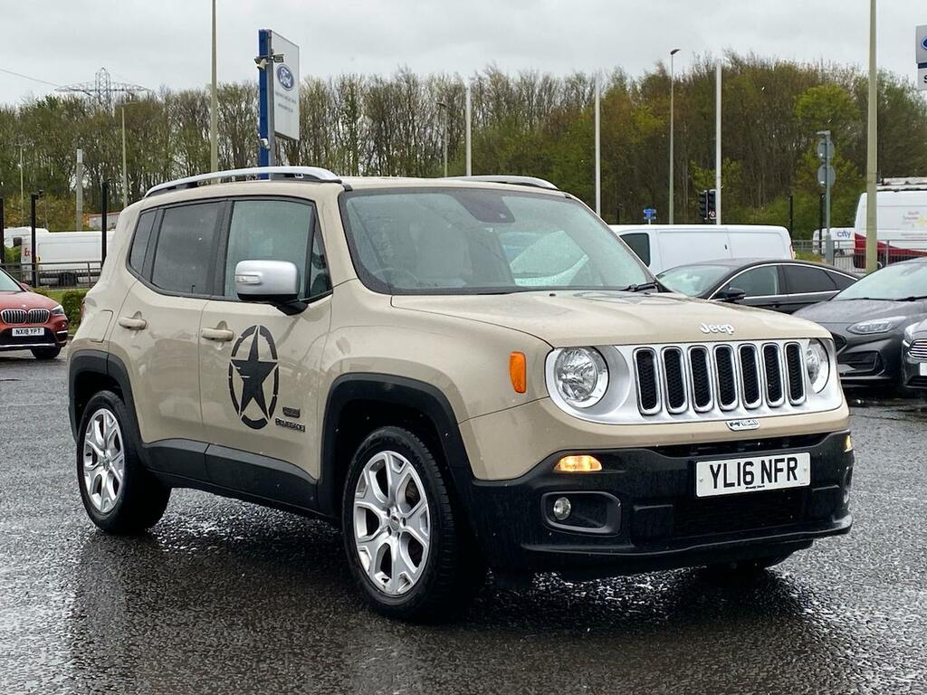 Compare Jeep Renegade Limited YL16NFR Beige