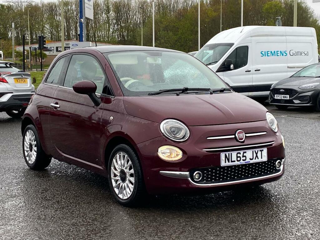 Compare Fiat 500 1.2 Lounge NL65JXT Red