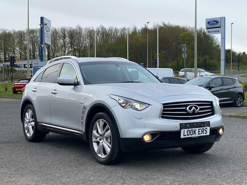 Compare Infiniti QX70 3.0D Gt NL64NHT Silver