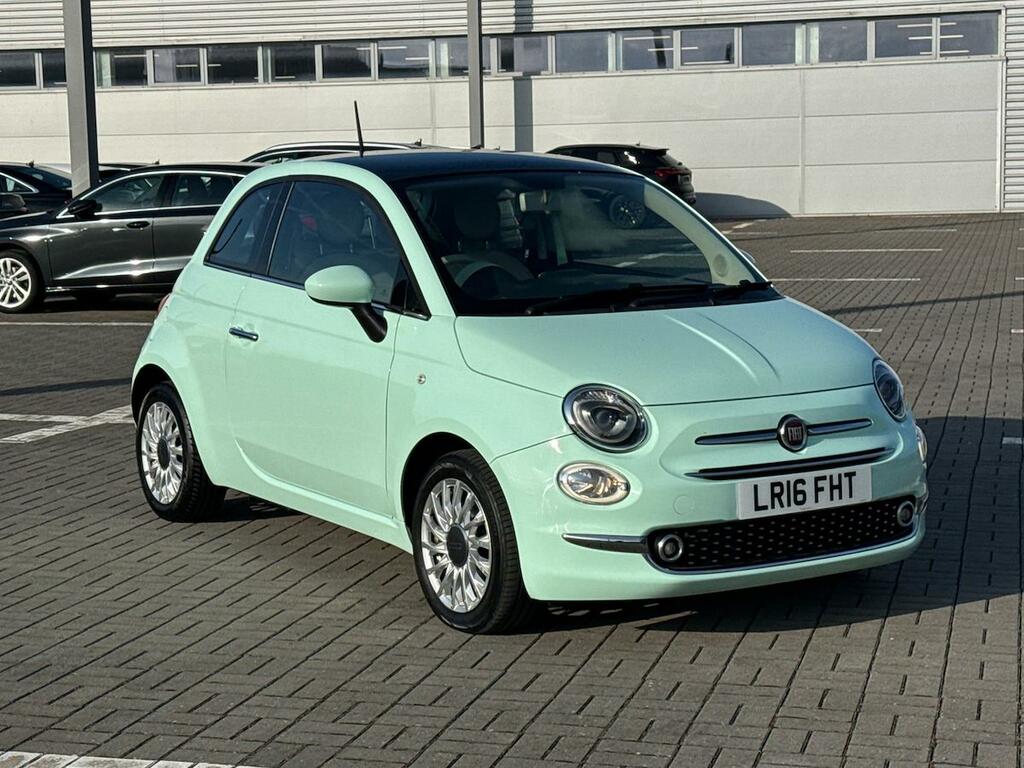 Compare Fiat 500 1.2 Lounge LR16FHT Green