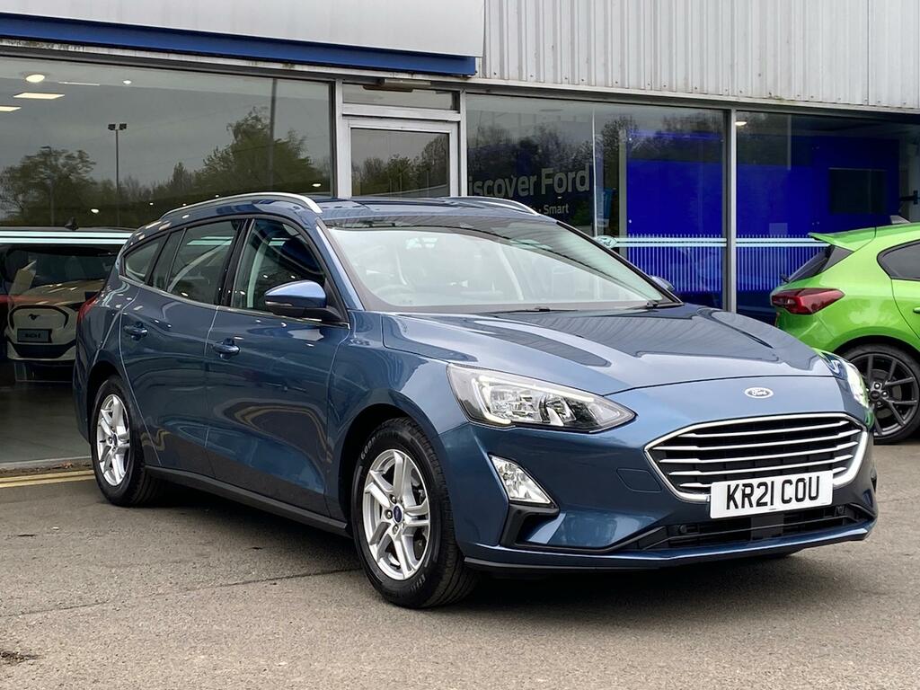 Compare Ford Focus 1.0 Ecoboost Hybrid Mhev 125 Zetec Edition KR21COU Blue