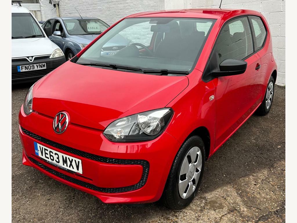 Compare Volkswagen Up 1.0 Take Up Euro 5 VE63MXV Red